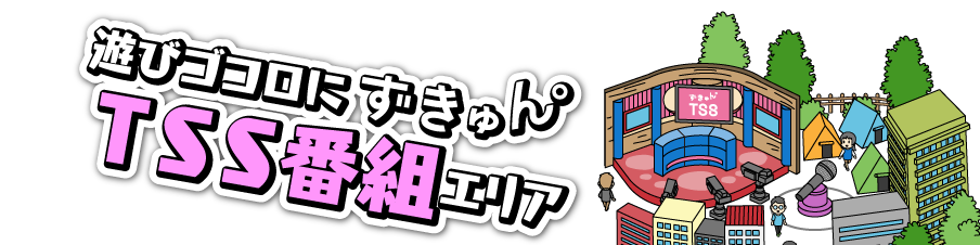 遊びゴコロにずきゅん。ＴＳＳ番組エリア